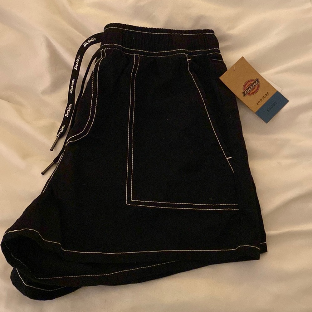 dickies black carpenter shorts